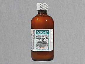 Image 0 of Phenytoin 125 mg/5ml Suspension 8 Oz By Morton Grove.