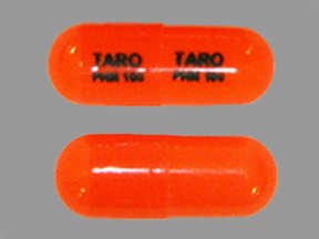 Image 0 of Phenytoin Er 100 Mg Caps 1000 By Taro Pharma 