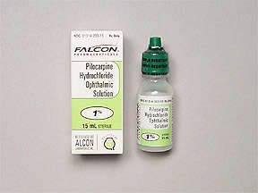 Pilocarpine 1% Drop 15 Ml By Sandoz Rx