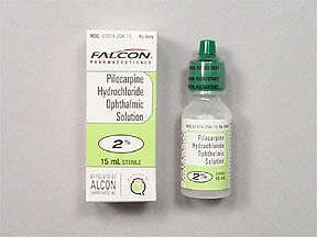 Pilocarpine 2% Drop 15 Ml By Sandoz/Falcon 
