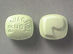 Image 0 of Pravachol 40 Mg Tabs 90 By Bristol-Myers 