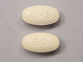 Image 0 of Pravachol 80 Mg Tabs 90 By Bristol-Myers 