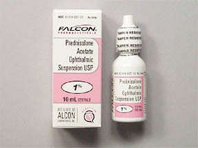 Image 0 of Prednisolone Acetate 1% Oph Drops 10 Ml By Sandoz/Falcon