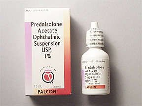 Prednisolone Acetate 1% Drop 15 Ml By Falcon/Sandoz