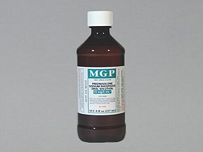 Prednisolone 15 Mg/5Ml Solution 8 Oz By Morton Grove