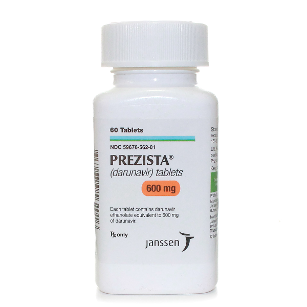Image 0 of Prezista 600 Mg Tabs 60 By J O M Pharma.