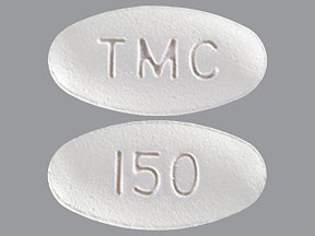 Image 0 of Prezista Ds 150 Mg Tabs 240 By J O M Pharma.