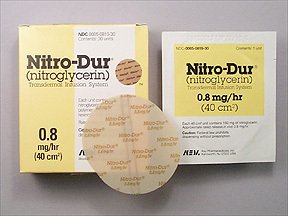 Image 0 of Nitro-Dur 0.8 mg/Hr Patches 30 By Merck & Co 