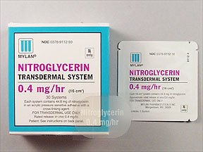 Image 0 of Nitroglycerin .4mg/Hr Patches 30 By Mylan Pharma