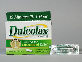 Dulcolax 10 Mg Suppositories 4 Ct