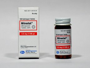 Nitrostat Sub 0.6 Mg Tabs 100 By Pfizer Pharma 