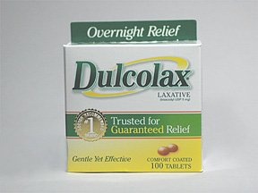 Dulcolax 5 Mg 100 Enteric Coated Tablets 100 Ct.