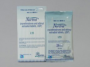 Nortrel 1-0.035 mg Tablets 6X28 Mfg. By Barr Labs