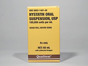 Image 0 of Nystatin 100Mu/ml Suspension 60 Ml By Qualitest Pharma
