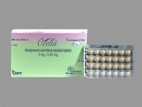 Ocella 3-0.03 Mg Tabs 3X28 By Teva Pharma