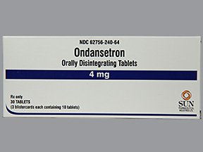 Image 0 of Ondansetron Odt 4 Mg 30 Unit Dose Tabs By Caraco Pharma