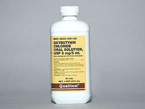 Oxybutynin Chloride 5mg/5ml Syrup 16 Oz By Qualitest Products