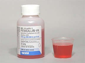 Penicil Vk 125 Mg/5Ml Sus 100 Ml By Teva Pharma 