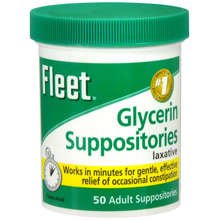 Image 0 of Fleet Glycerin Suppositories 50 Ct.