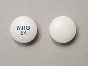 Image 0 of Mag 64 64 Mg 60 Tablet