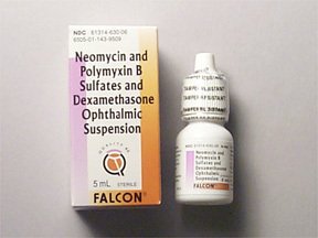 Neomycin Polymyxin Dex Oph Drops 5 Ml By Sandoz Rx