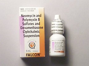 Image 0 of Neomycin Polymyxin Dex Oph Drops 5 Ml By Sandoz Rx