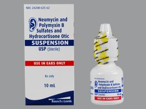 Image 0 of Neomycin Polymyxin B-Hc Otic Susp 10 Ml By Valeant Pharma