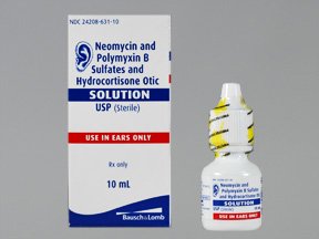 Neomycin Polymyxin B-Hc Otic Drops 10 Ml By Valeant Pharma