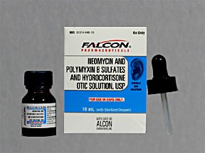 Neomycin Polymyxin B-Hc Otic Drop 10 Ml By Falcon