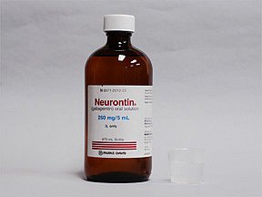 Neurontin 250 mg/5ml Solution 470 Ml By Pfizer Pharma