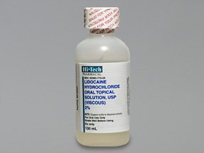 Lidocaine Hcl Viscous 2% Solution 100 Ml By Akorn Inc