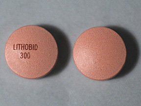 Lithobid 300 Mg Tabs 100 Ani Pharma