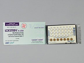Image 0 of Loestrin Fe 1-0.02mg Tablets 5X28 each Mfg.by: Teva / Ivax Labs Inc (Brand) USA