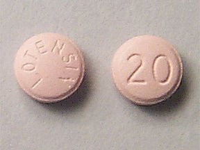Image 0 of Lotensin 20 Mg Tabs 100 By Validus Pharma