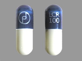 Luvox CR 100mg Caps 1X30 each Mfg.by: Jazz Pharmaceuticals USA.