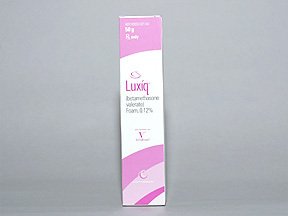Image 0 of Luxiq 0.12% Foam 1X50 gm Mfg.by: Glaxo Smithkline USA.