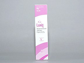 Luxiq 0.12% Foam 1X50 gm Mfg.by: Glaxo Smithkline USA.