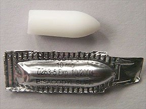 Bisacodyl 10 mg Suppositories 50 Unit Dose