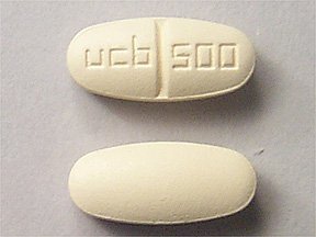 Image 0 of Keppra 500 Mg Tabs 120 By U C B Pharma 