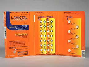 Image 0 of Lamictal Strt 25/100 Mg Kit 49 Ct By Glaxo Smithkline 