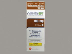 Image 0 of Lamictal ODT 100 Mg Tabs 30 By Glaxo Smithkline