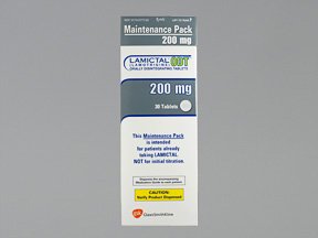 Lamictal ODT 200 Mg Tabs 30 By Glaxo Smithkline