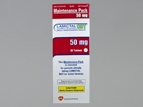 Lamictal ODT 50 Mg Tabs 30 By Glaxo Smithkline