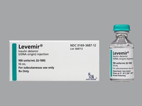Levemir 100U/Ml Vl 10 Ml By Novo Nordisk Pharma