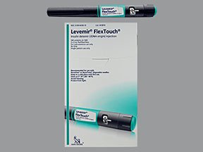 Image 0 of Levemir Flextouch Insul Inj 100Iu 5x3 Ml By Novo Nordisk Pharma 