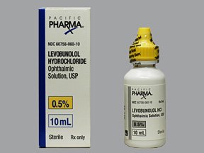 Levobunolol Hcl 0.5% Drops 10 Ml By Actavis Pharma