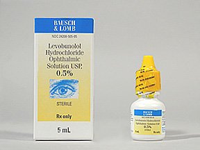 Image 0 of Levobunolol Hcl 0.5% Drops 5 Ml By Valeant Pharma 