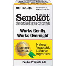 Senokot Tab 100 Ct.