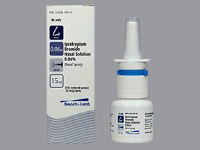 Ipratropium Bromide 0.06% Nasal Spray 15 Ml By Valeant Pharma