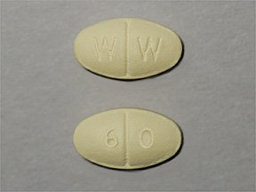 Isosorbide Mononitrate 60 Mg Tabs 100 By West Ward Pharma